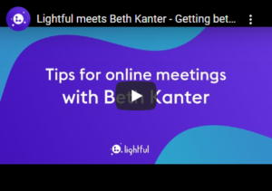 Tips for online meetings